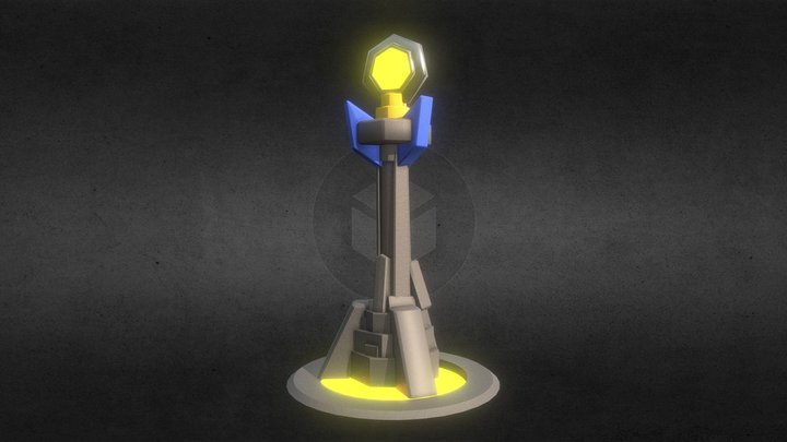 clash royale torre infernal 3D Model