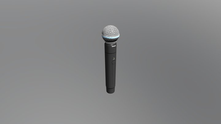 SHURE MXW2BETA58 3D Model
