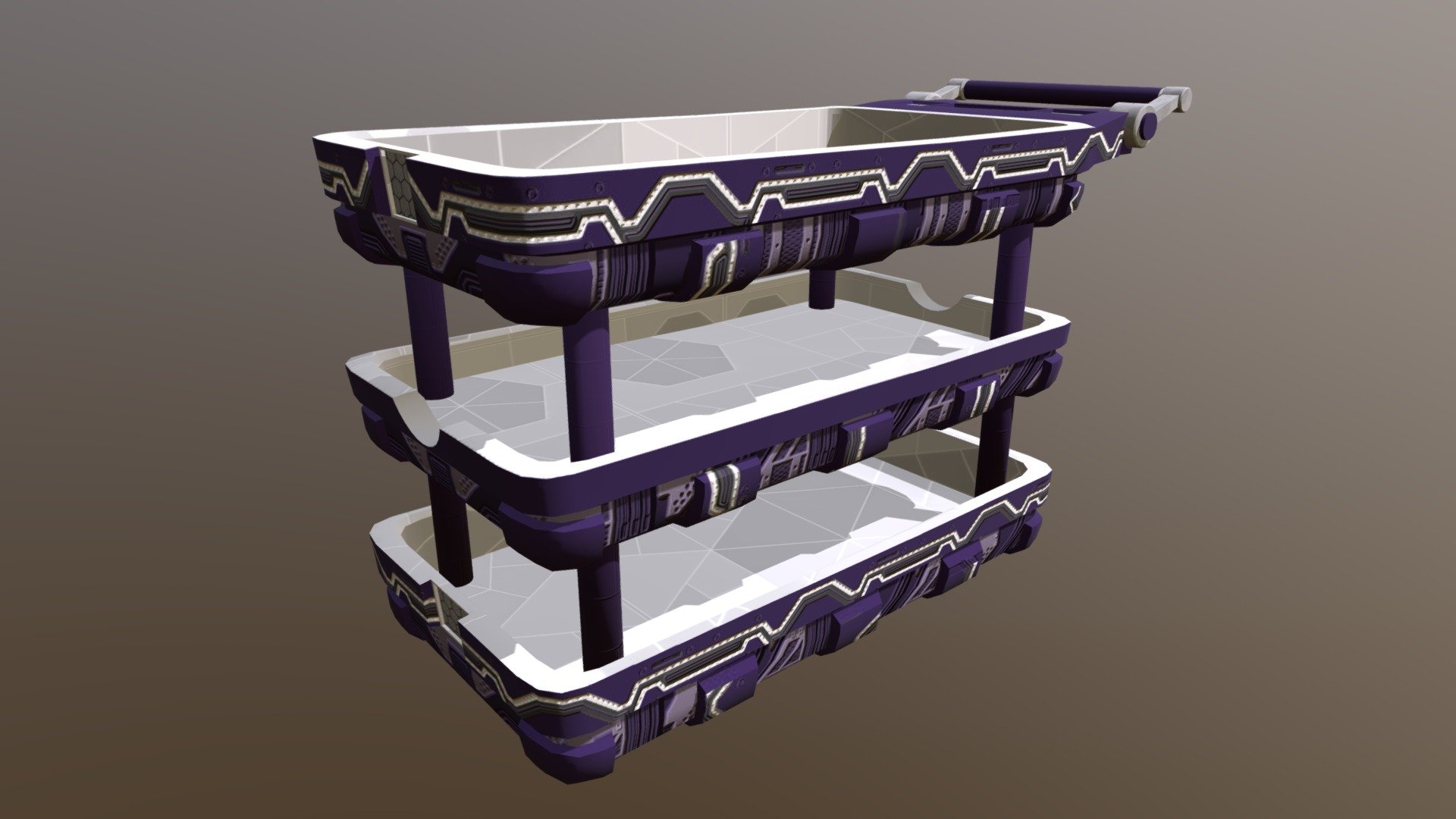 Work Cart Variant 2 - 3D model by brayanminkov [b9957da] - Sketchfab