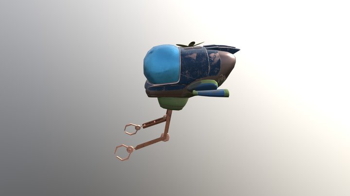 Sub Model Texturing 3D Model