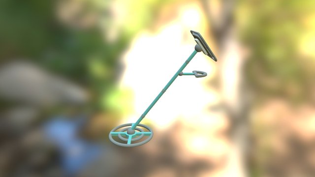 Metal Detector For I Phone Case 2 3D Model