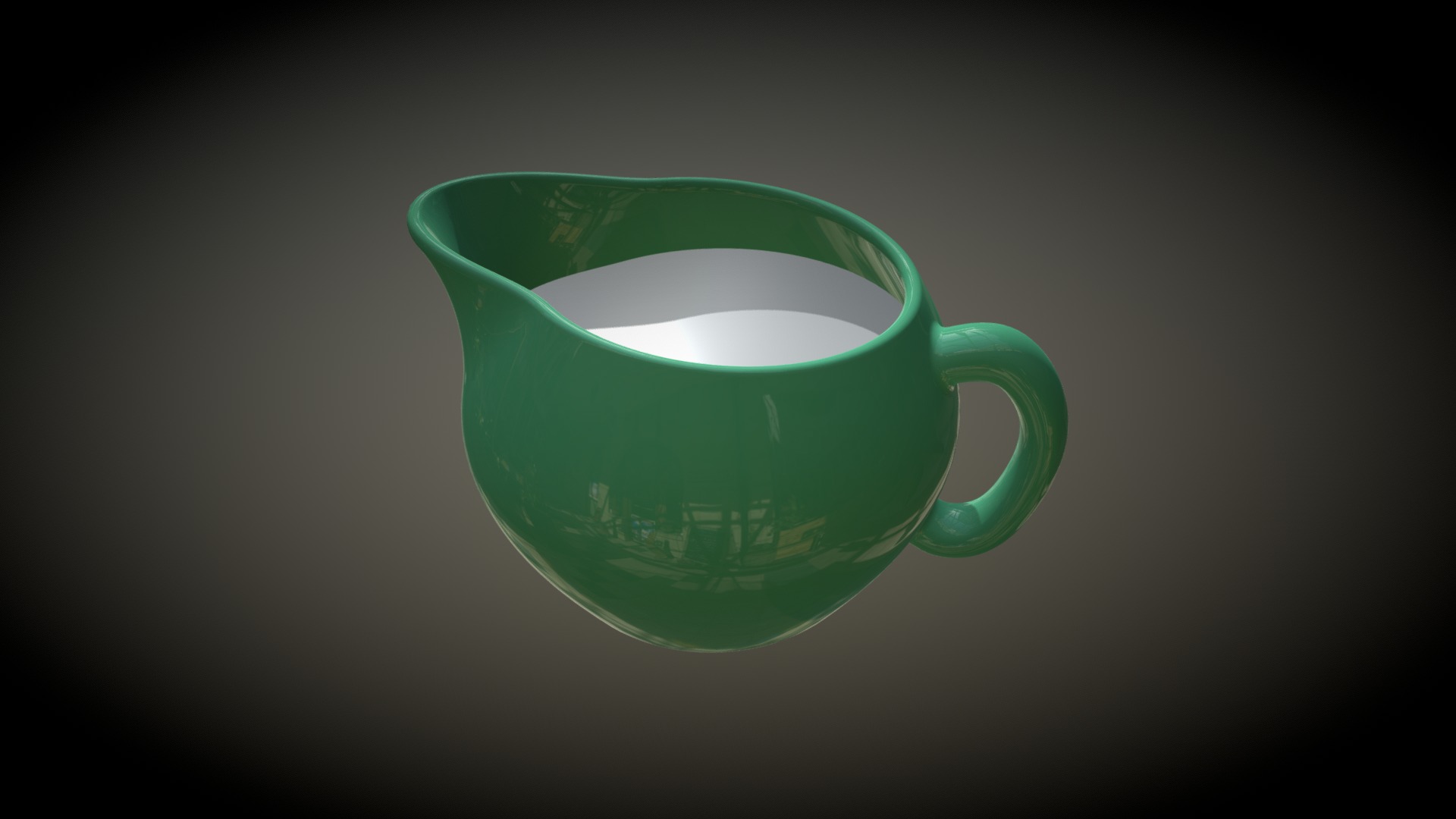 3D model Milk can - This is a 3D model of the Milk can. The 3D model is about logo, company name.