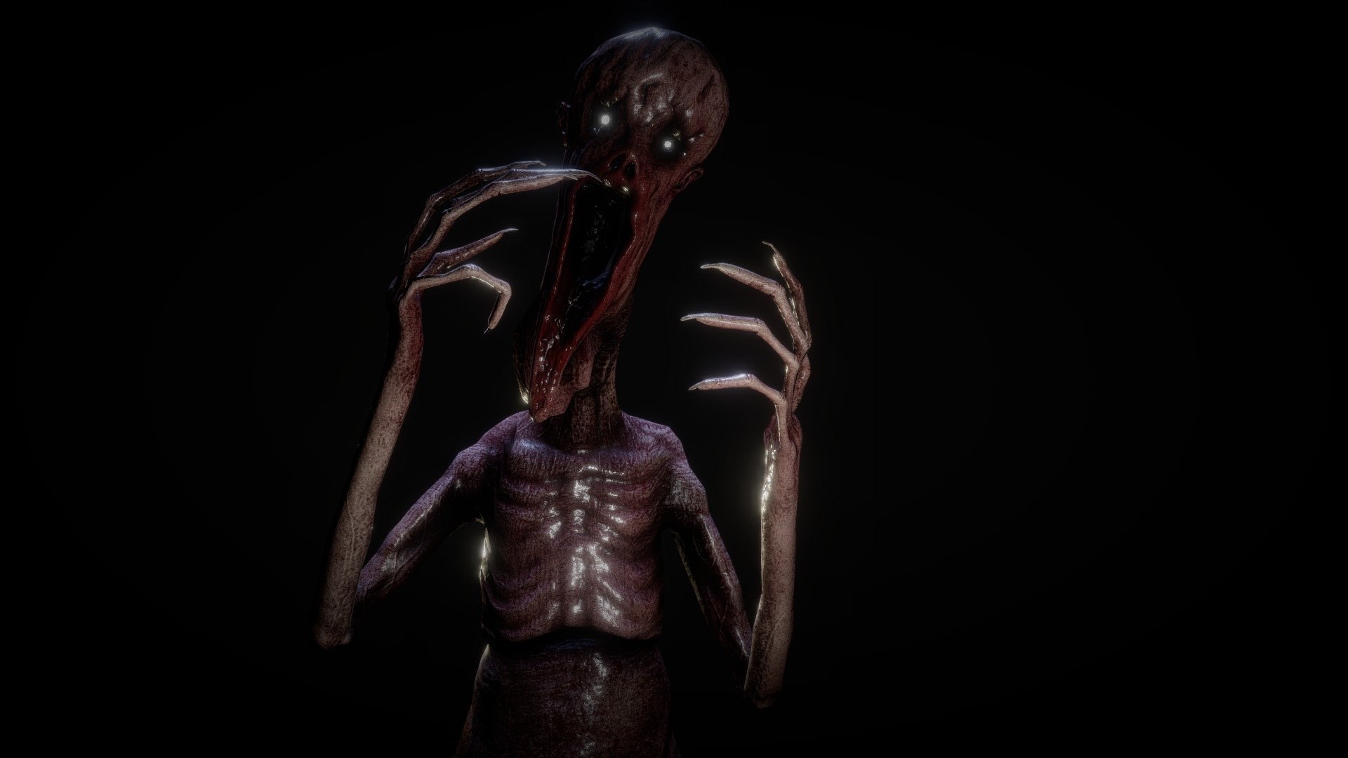 Horror 3d model for creators of roblox modes free 3D model