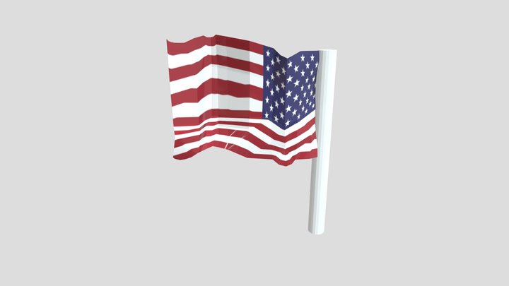 American Flag – Modello 3D gratuito STL