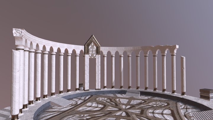 Boss Fight Arena/PVP Arena 3D Model