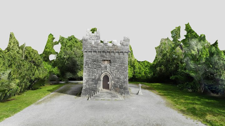 Ffrench Mausoleum, Monivea 3D Model