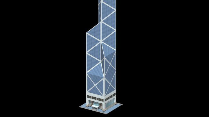 Bank of China Tower 3D Model