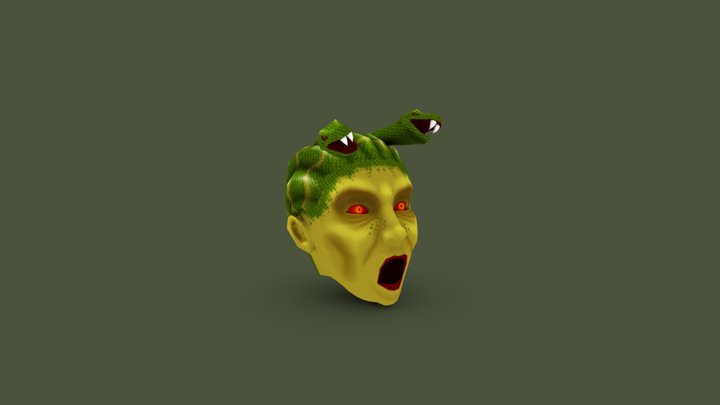 Medusa Head (Roblox) 3D Model