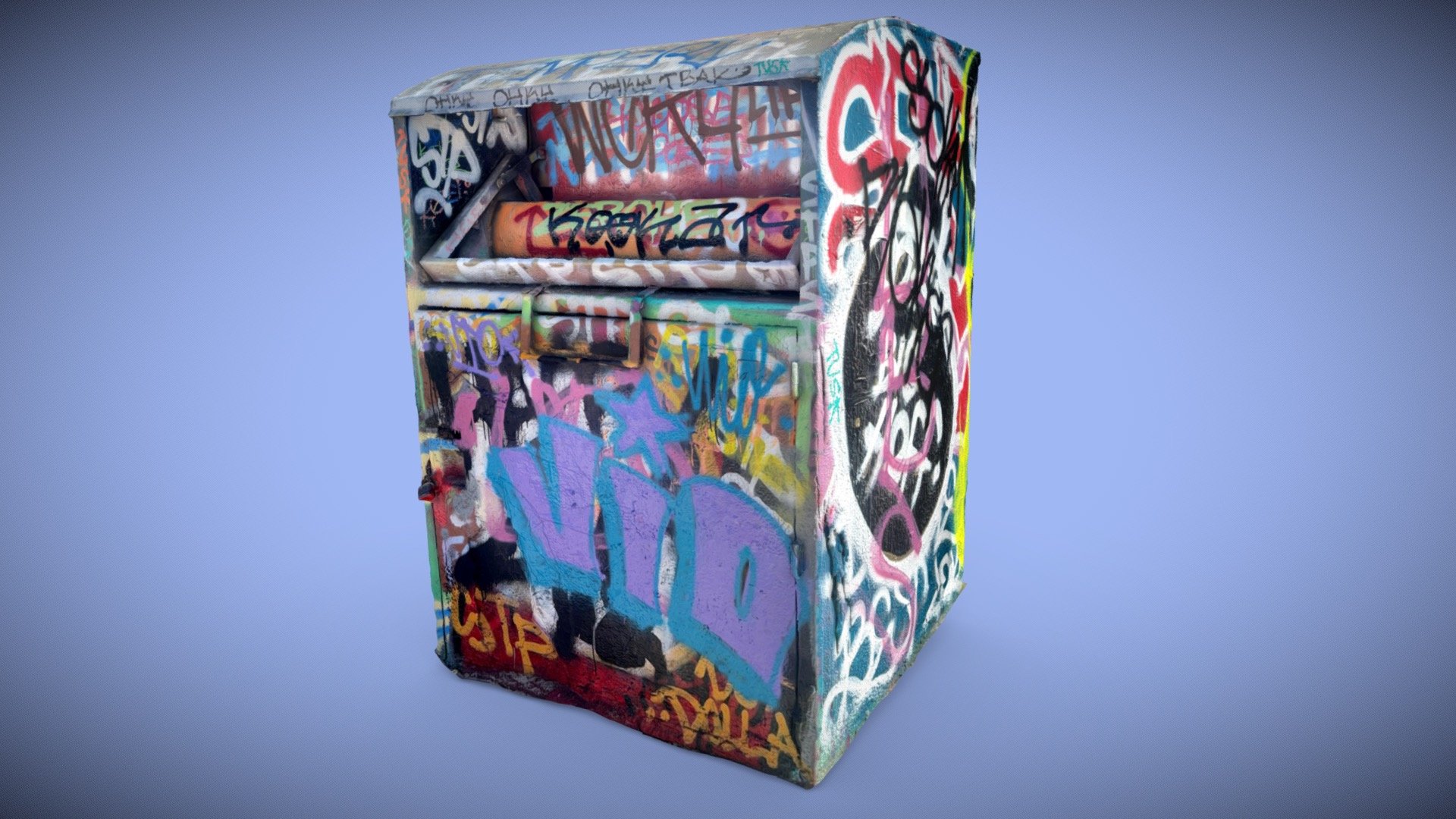 Typical Mail Box in Venice Beach, CA