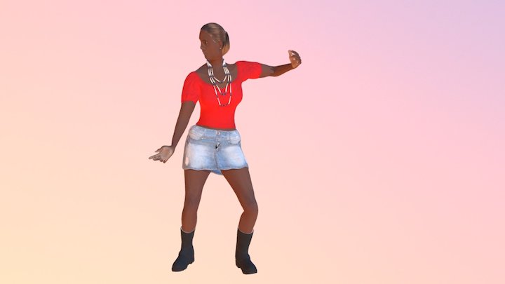 Leilah Cabrocha 3D Model