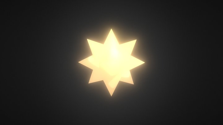 star lamp prop 3D Model