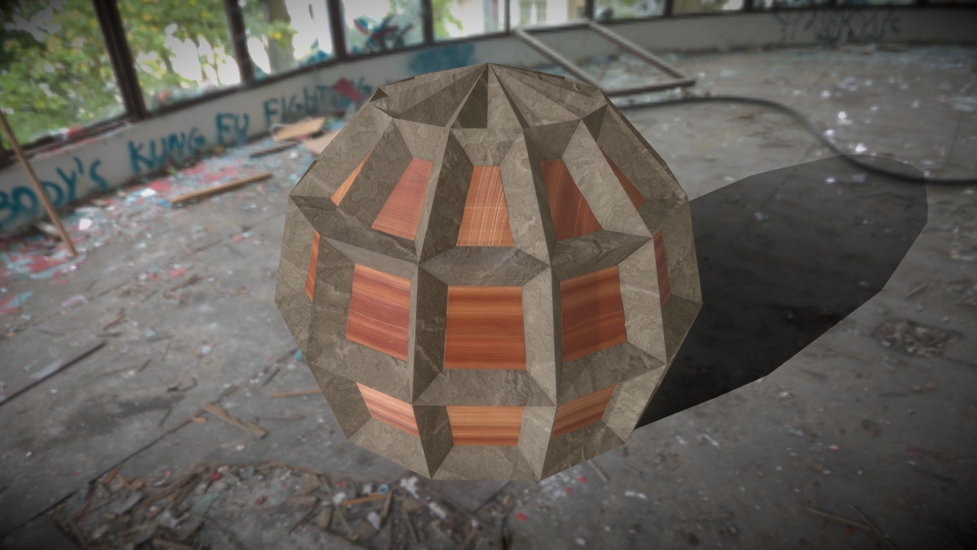Texture Practice - Wood and Rock