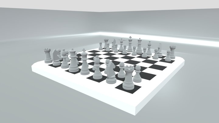 Chessboard 3D models - Sketchfab