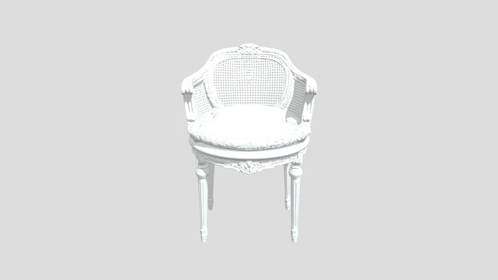 Ornamental chair 3D Model