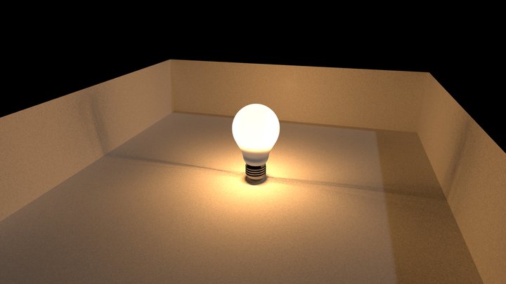 Lamp scene 3D Model