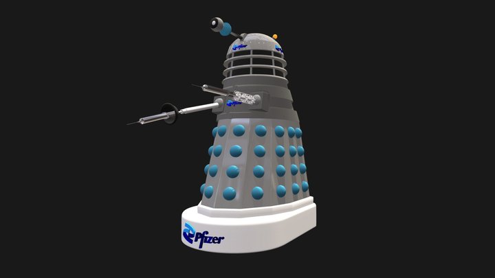 Pfizer Dalek 3D Model