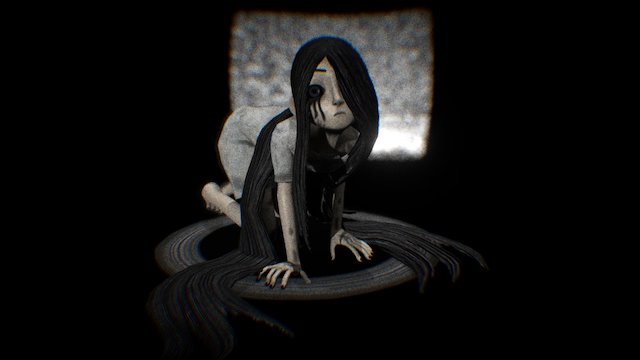 Ring Girl 3D Model