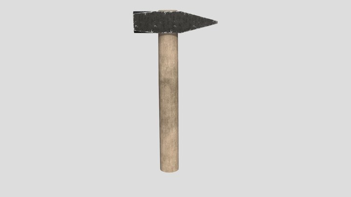 Tutorial Hammer 3D Model