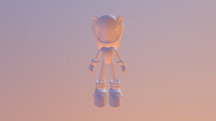 Sonic test 3D Model