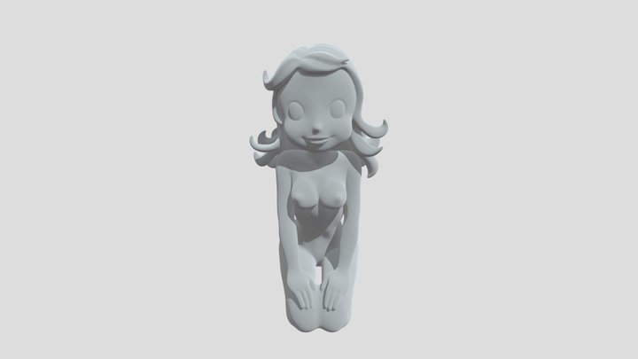 Silver Siren 3D Model
