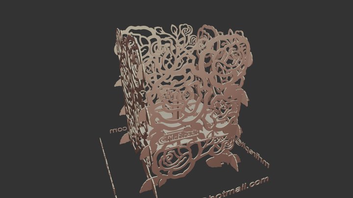 Mrfirepit Rose 3D Model