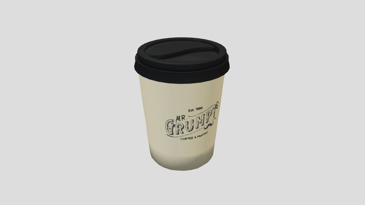 Grumpy Cup 3D Model