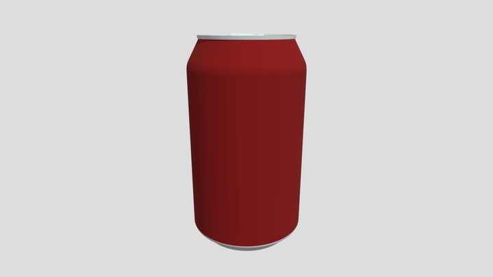 Cola Can 3D Model