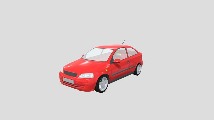 Family Hatchback (WIP) 3D Model