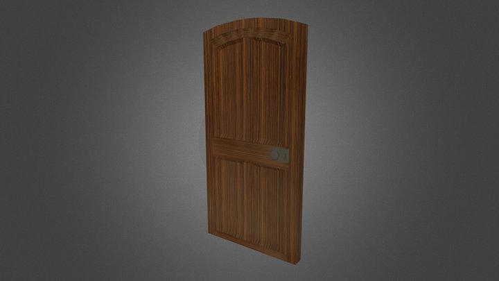 Victorian Door 3D Model