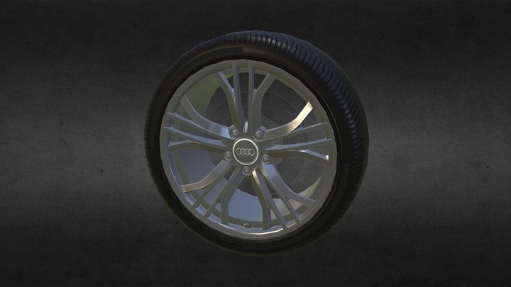 wheel_audiR8 3D Model