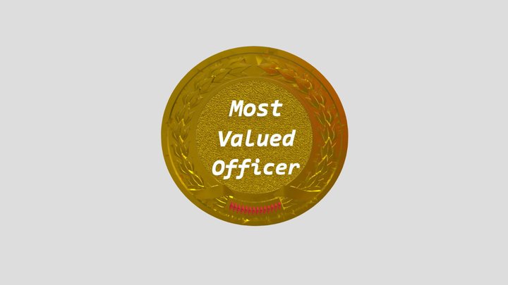 Most Valued Officer 3D Model