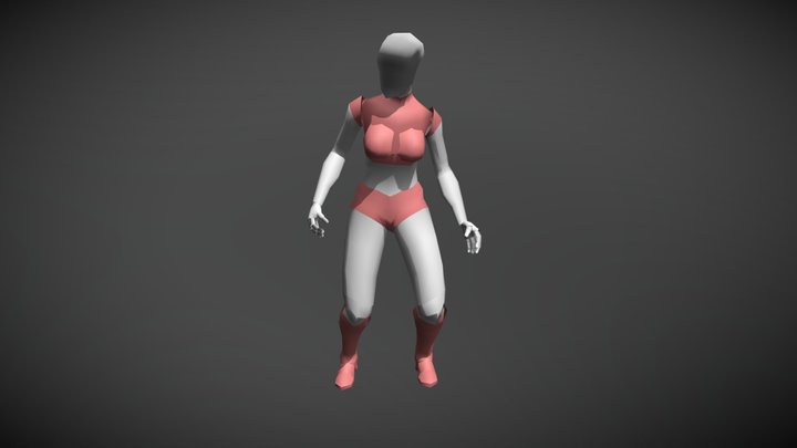 Creature Walking Animation 3D Model