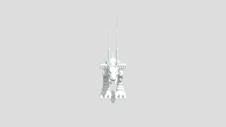 Digimon Time Stranger - Metalgarurumon – Modelo 3D gratuito STL