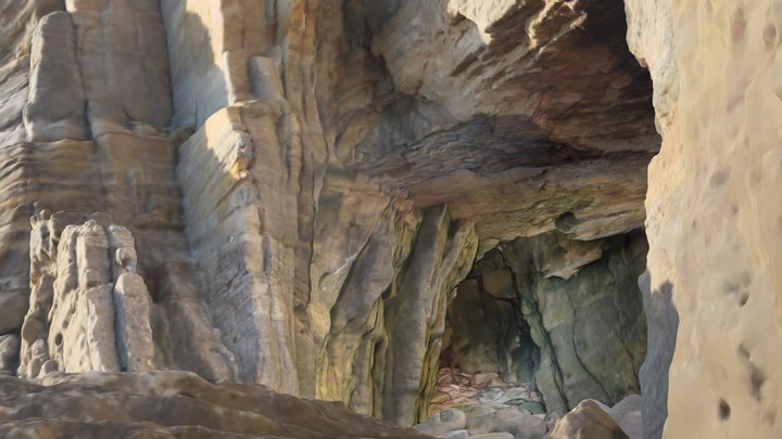 Hilbre Cave 3D Model