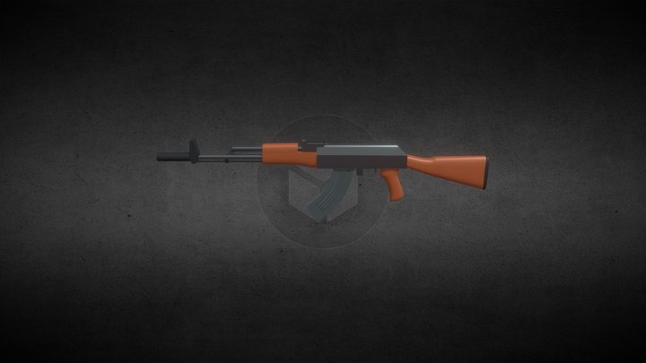 AK-47 3D Model