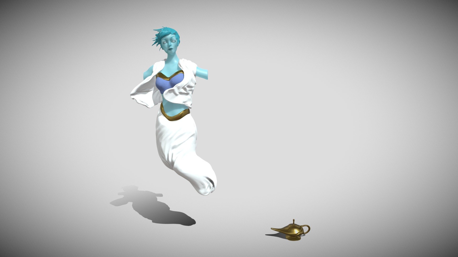 armless genie