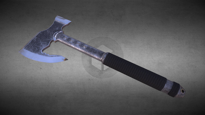 Hache IC LAB Industrie 3D Model