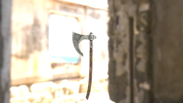 Viking Axe 3D Model