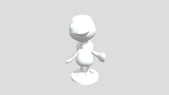 Animal Crossing Flora 3D Model