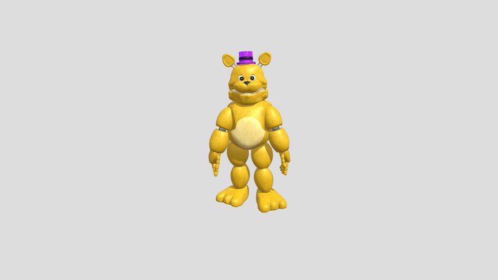 Fast Fredbear FNAF Hello Neighbor 3D Model