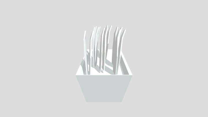 Modern Plant 3D Model