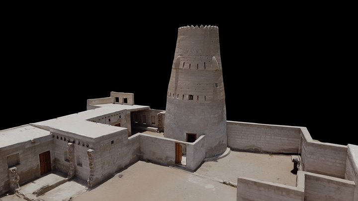 Main Tower - Al-Jazirah Al-Hamra, RAK, UAE 3D Model