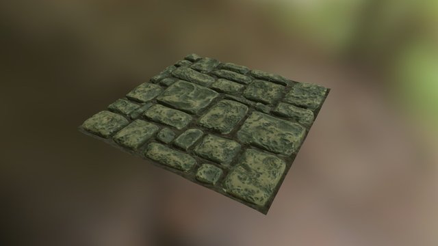 Ground Tile Combined LP 3D Model