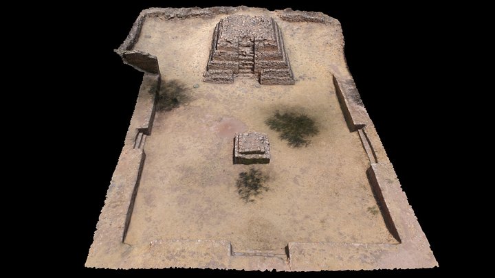 Plaza de los sacrificios 3D Model