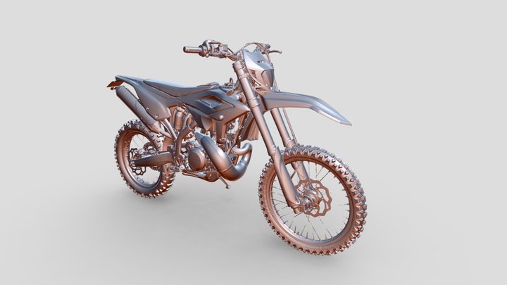 BETA 300 2T RR 2024 RACING 3D Scan 3D Model