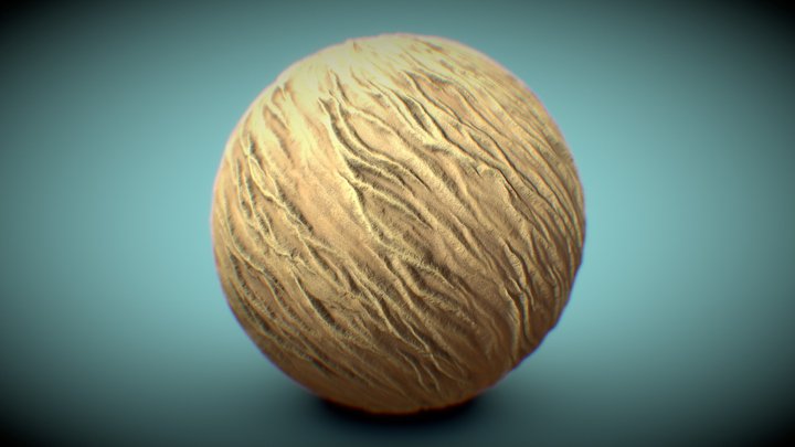 Rough Sand | Tile Texture – Kostenloses 3D-Modell STL