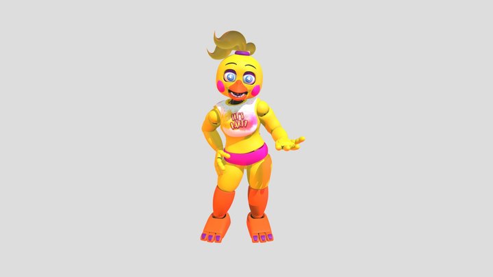 toy chica v2 3D Model