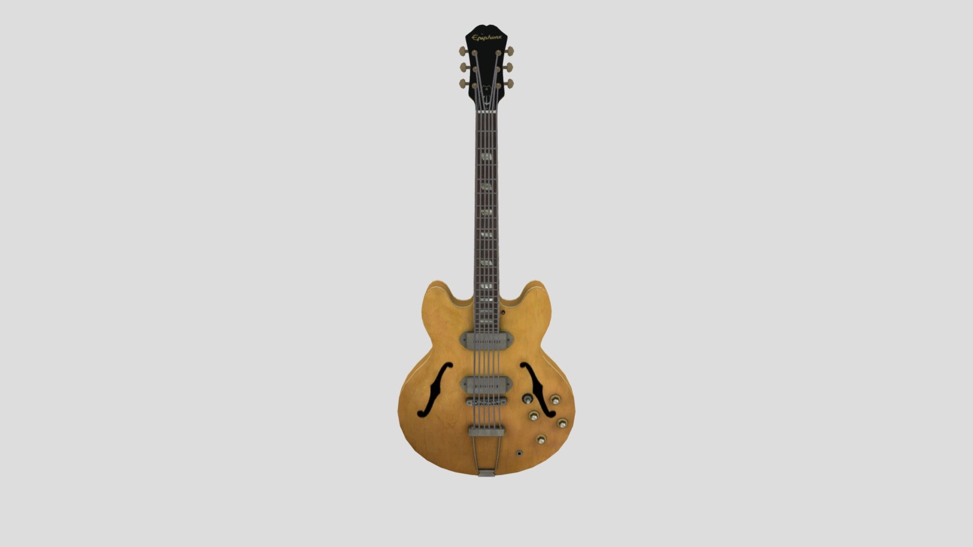 Epiphone Casino Stripped - Download Free 3D model by scottpacker54
