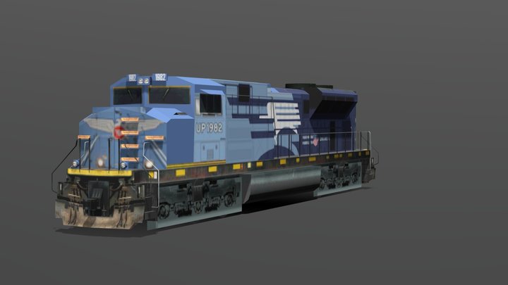 union pacific emd sd70ace 1982