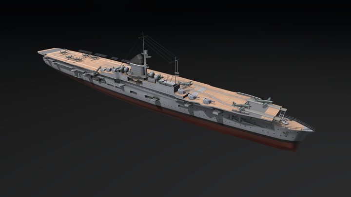 Graf Zeppelin 3D Model